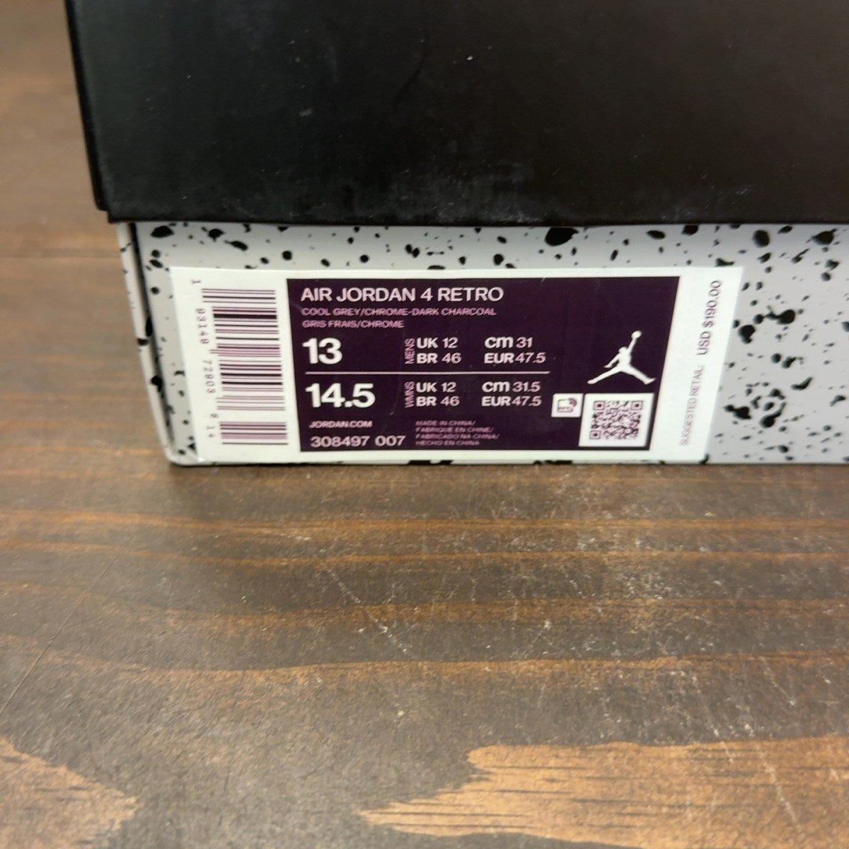 Jordan 4 Retro Cool Grey (2019) - Image 8