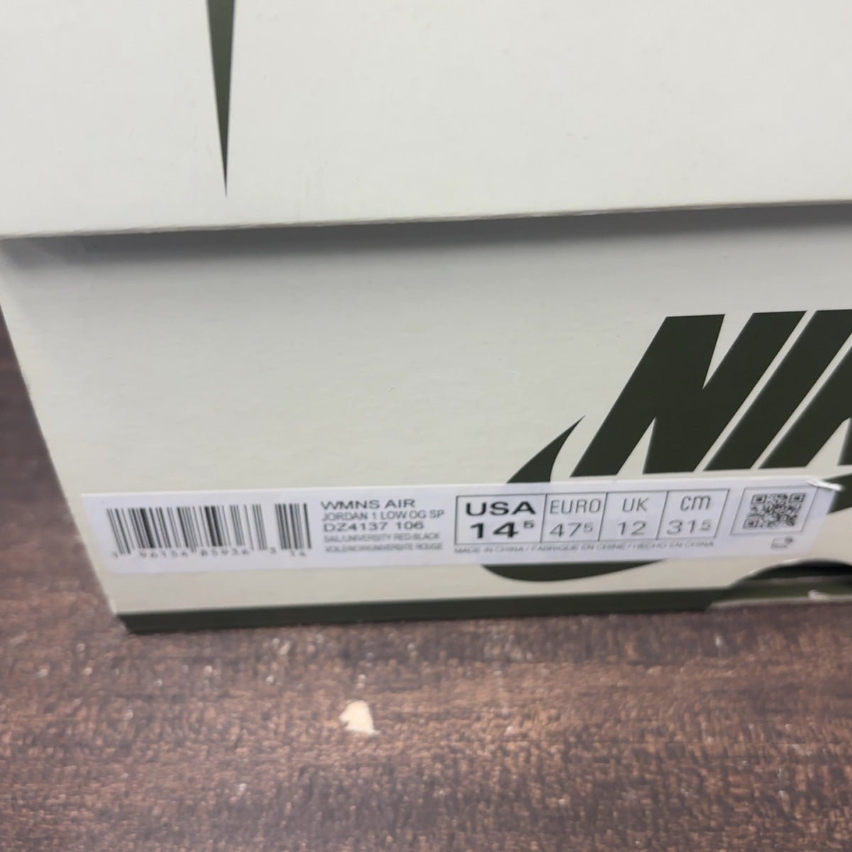 Jordan 1 Retro Low OG SP Travis Scott Olive (Women's) - Image 7