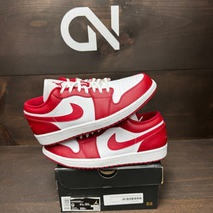 Jordan 1 Low Gym Red White - Image 1