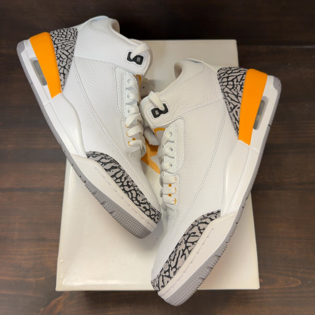 Jordan 3 Retro Laser Orange (Women's) - Image 2