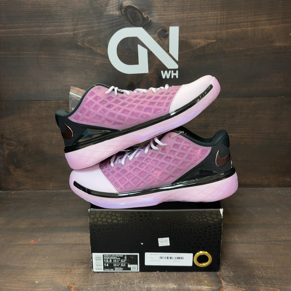 Nike Kobe 3 Low Protro Pink Quartz - Image 1