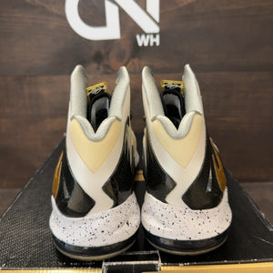 Nike LeBron X Elite+ White Gold - Image 4