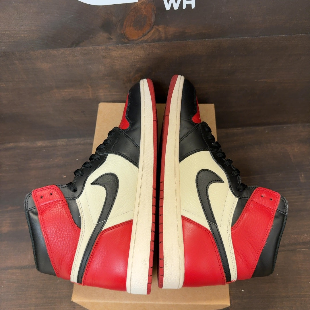 Jordan 1 Retro High Bred Toe Size 13 (Pre-Owned) - Image 6