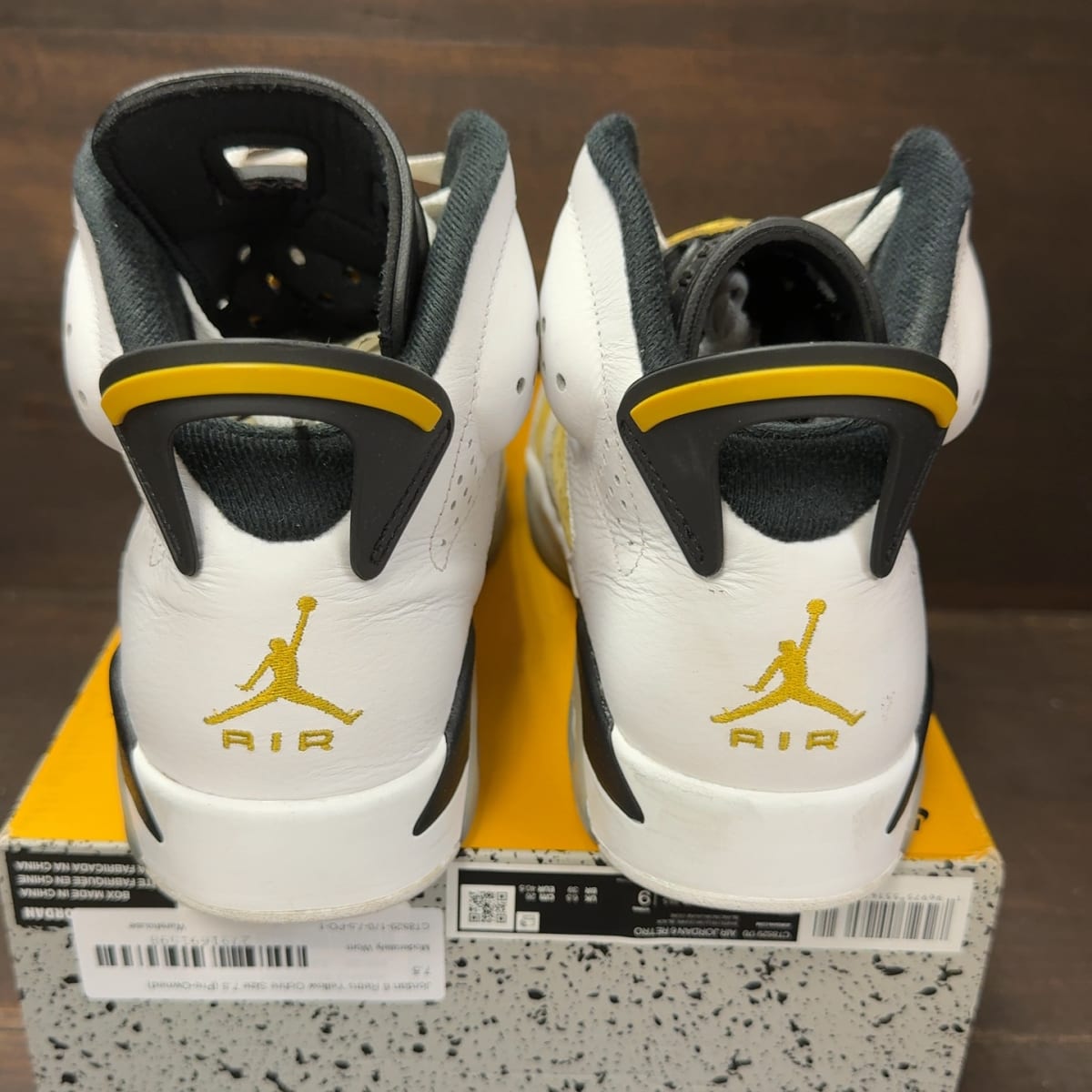 Jordan 6 Retro Yellow Ochre Size 7.5 (Pre-Owned) - aux