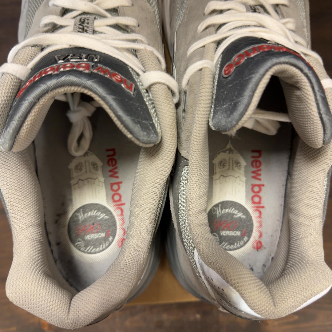 New Balance 990v3 MiUSA Grey Size 12 (Pre-Owned) - Image 5