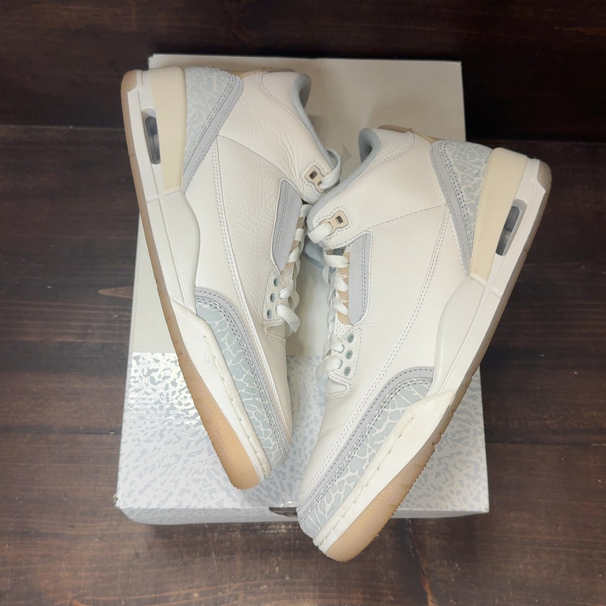 Jordan 3 Retro Craft Ivory Size 8.5 (Pre-Owned) - back