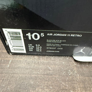 Jordan 11 Retro Cap and Gown Size 10.5 (Pre-Owned)