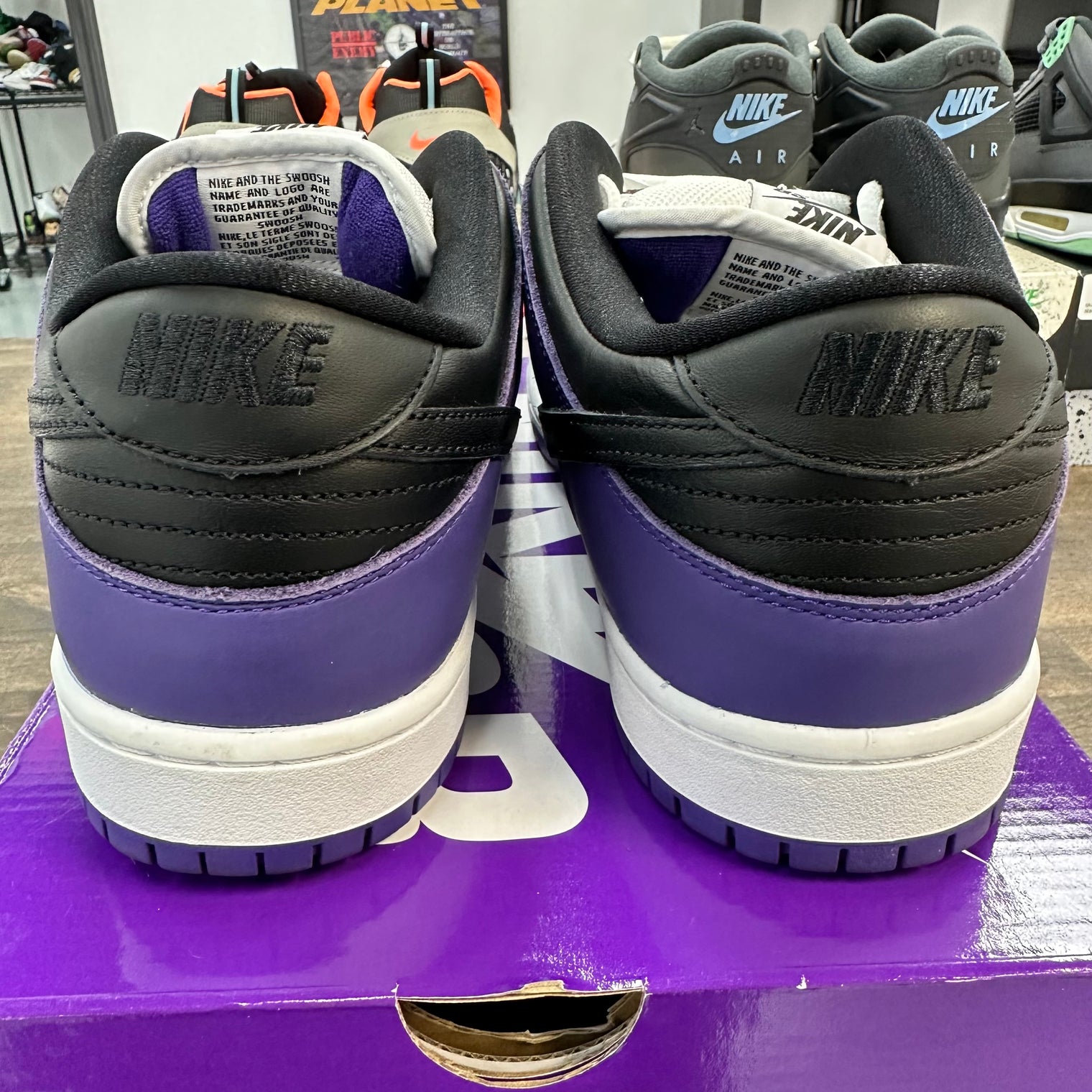 Court Purple SB Dunk Low (USED)