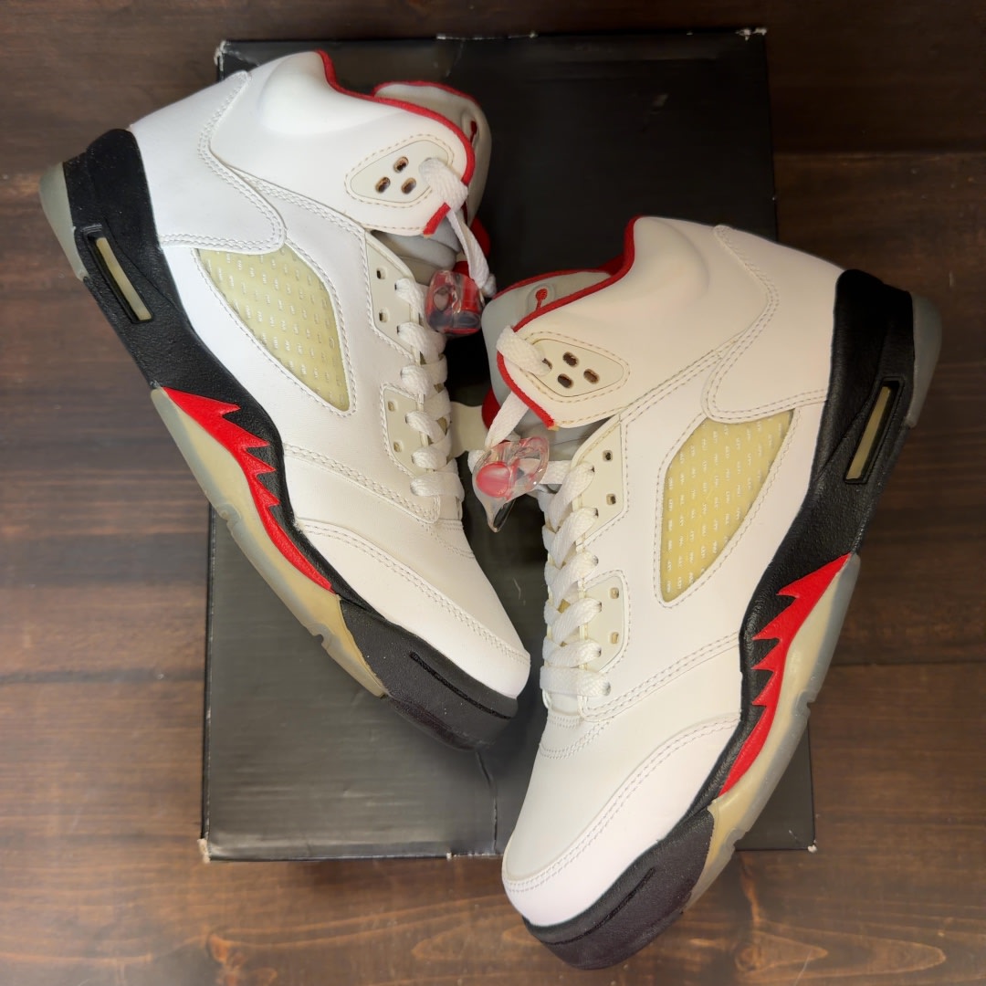 Jordan 5 Retro Fire Red 2013 (GS) Size 6.5Y (Pre-Owned)