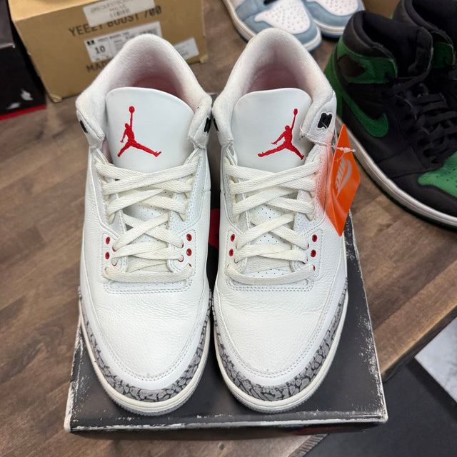 White Cement Reimagined Jordan 3 Retro (USED)