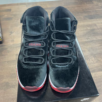 Bred Velvet Jordan 11 (W) (USED)
