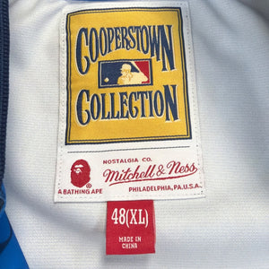 BAPE x Mitchell & Ness Yankees Jacket Blue Size XL (Pre-Owned) - Image 3