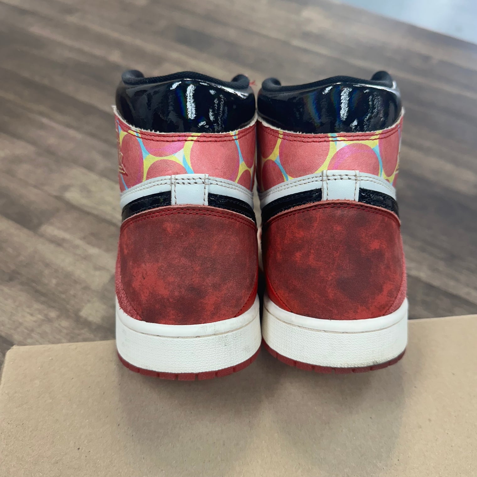 Spider-Man Across the Spider Verse Jordan 1 High (USED, No Box)