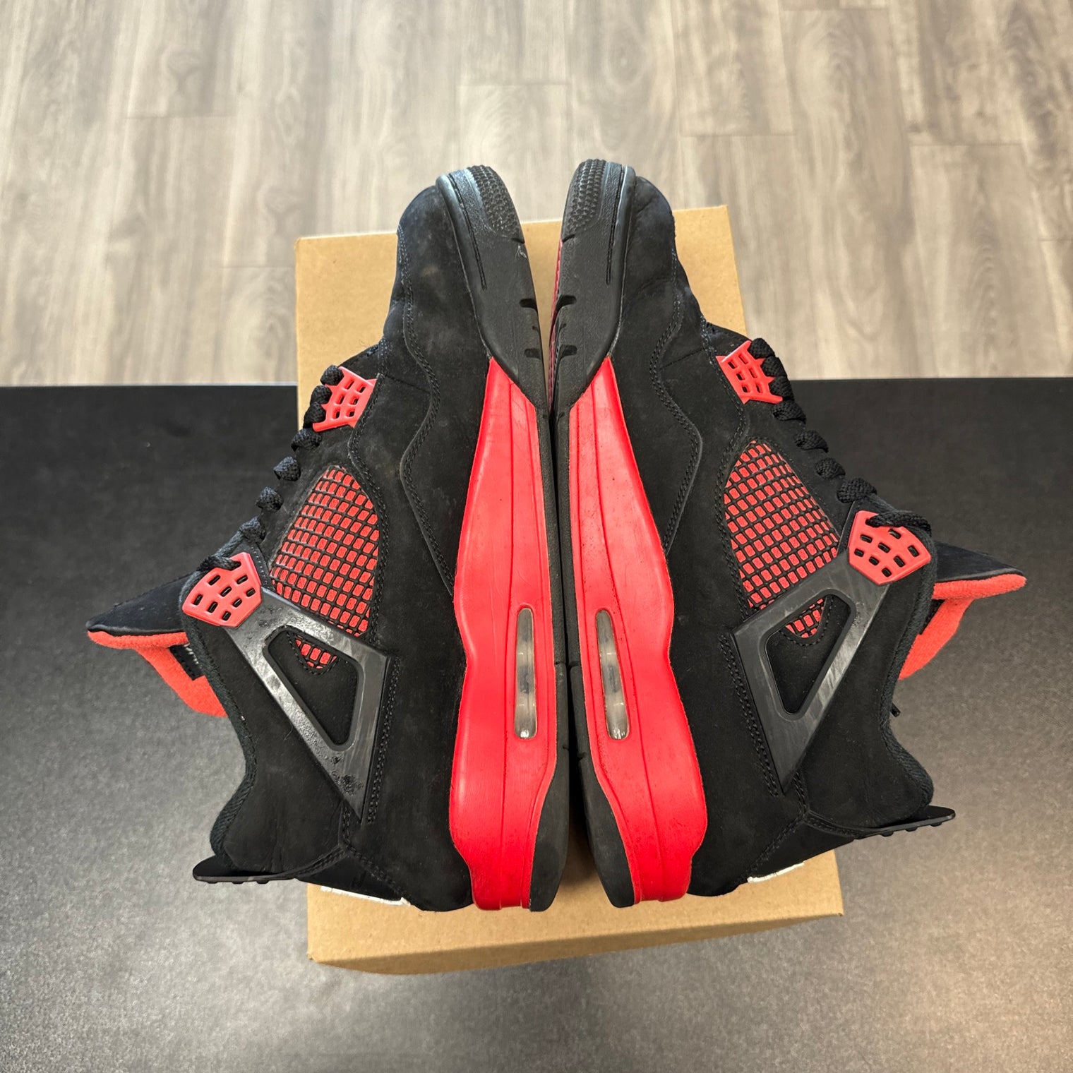 Red Thunder Jordan 4 (USED, No box)