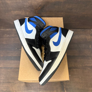Jordan 1 Mid White Black Racer Blue Size 8.5 (Pre-Owned) - Image 2