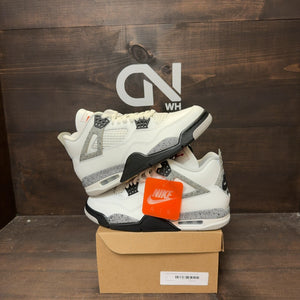 Jordan 4 Retro White Cement (2025) Size 8.5 (Pre-Owned) - Image 1