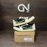 Jordan 1 Retro Low OG SP Travis Scott Olive (Women's) Size 8W (Pre-Owned) - Image 1