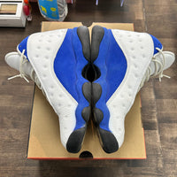White Hyper Royal Jordan 13 (USED, Replacement Box)