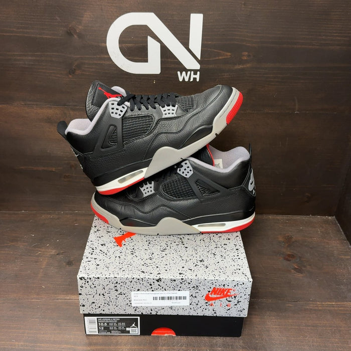 Jordan 4 Retro Bred Reimagined Size 10.5 (Pre-Owned)