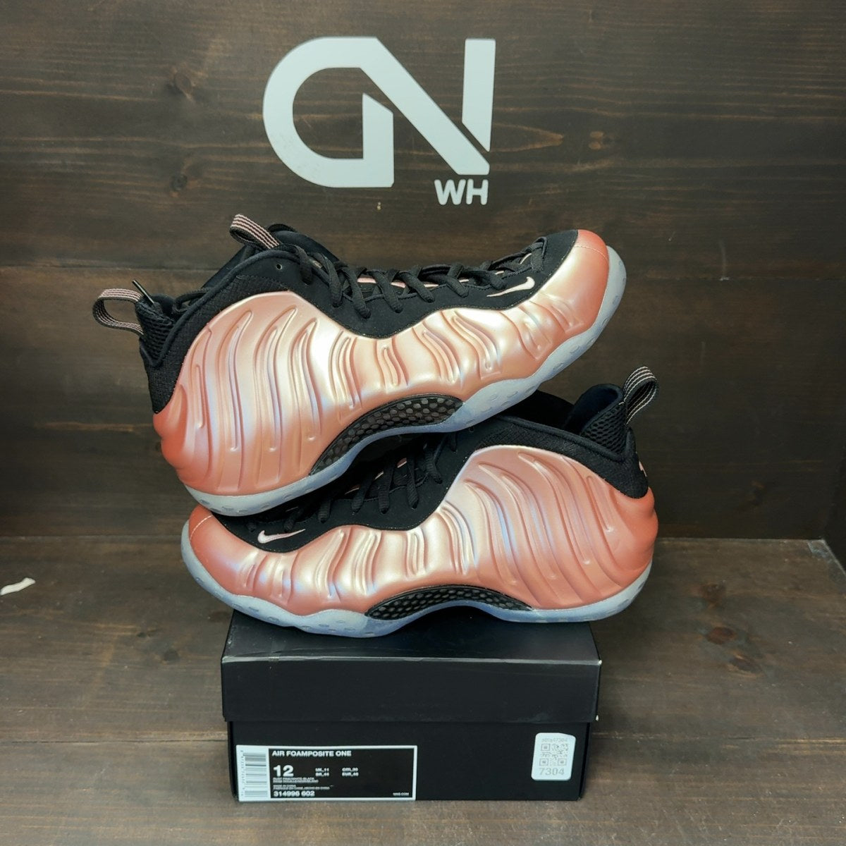 Nike Air Foamposite One Rust Pink - Image 1