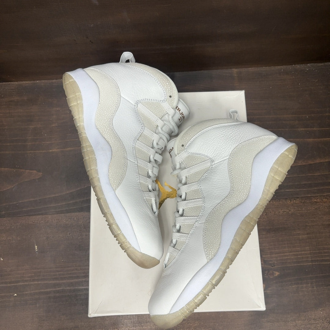 Jordan 10 Retro Drake OVO White Size 12 (Pre-Owned)