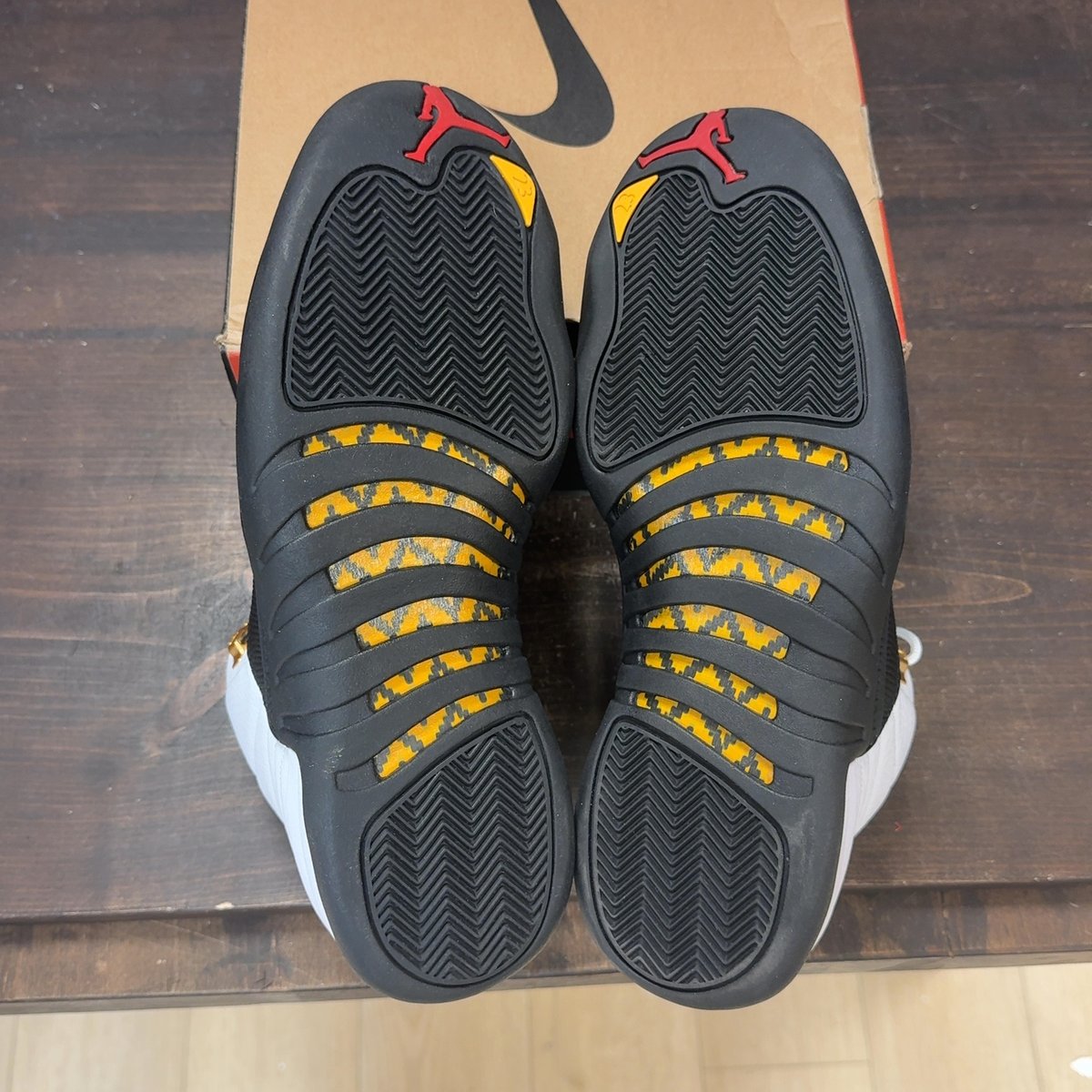 Jordan 12 Retro Taxi (2025) Size 12 (Pre-Owned) - aux