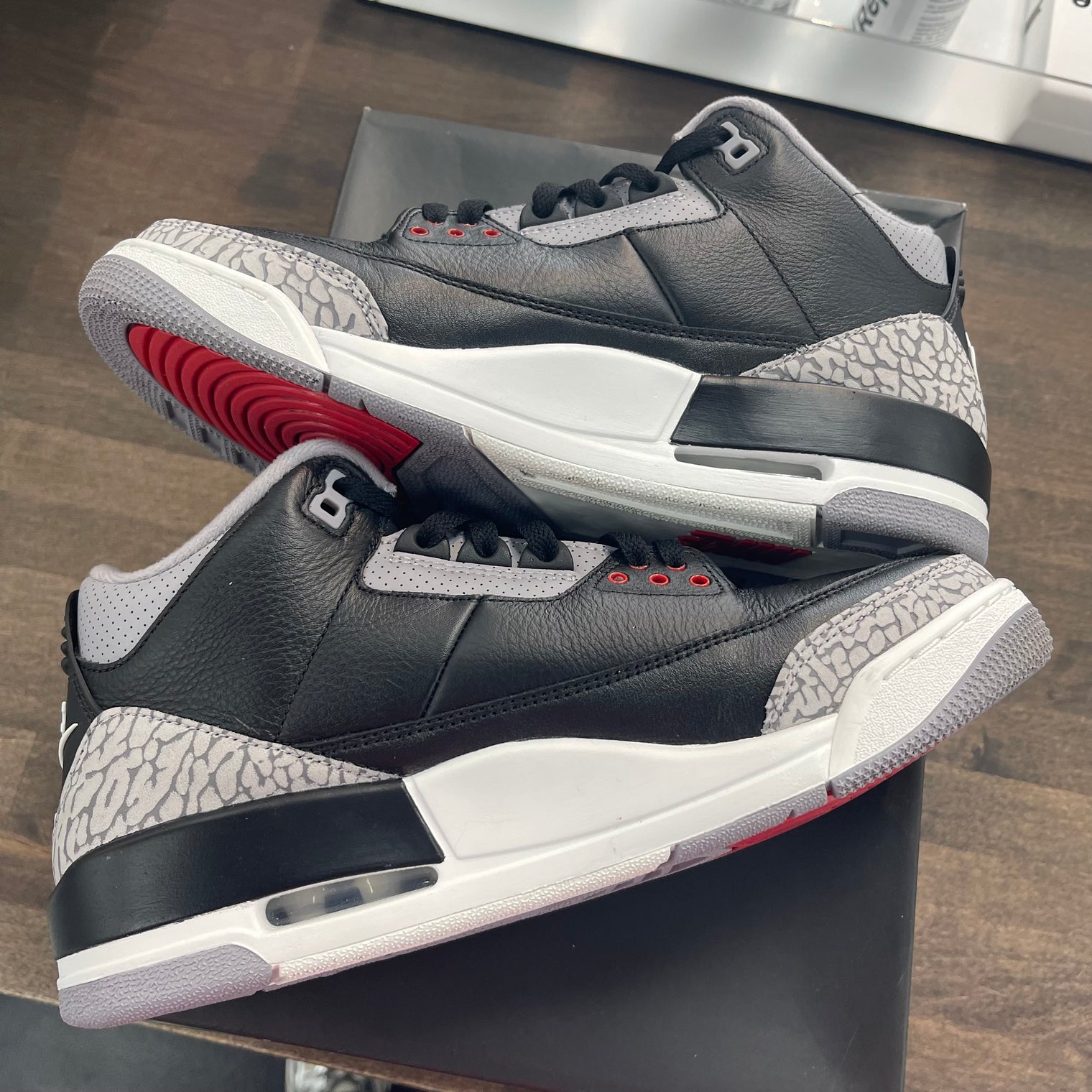Black Cement Jordan 3 (2024) (USED)