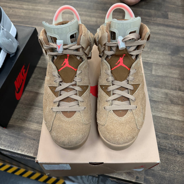 Travis Scott British Khaki Jordan 6 Retro (USED)