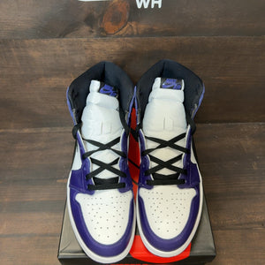 Jordan 1 Retro High Court Purple Size 12 (Pre-Owned) - Image 3