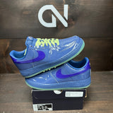 Nike Air Force 1 Low Patent Leather Mystic Navy Grape Ice - Image 1