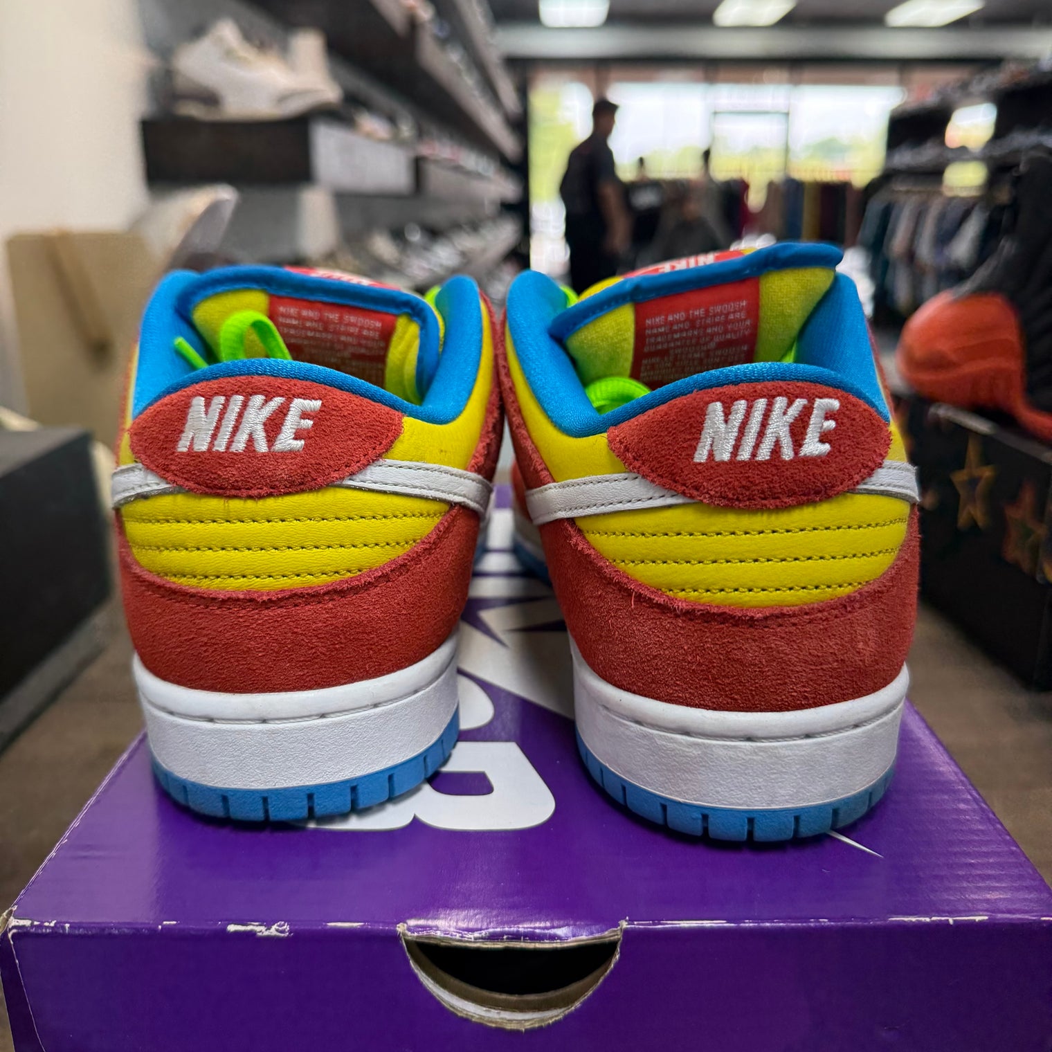 Bart Simpson SB Dunk Low (USED)
