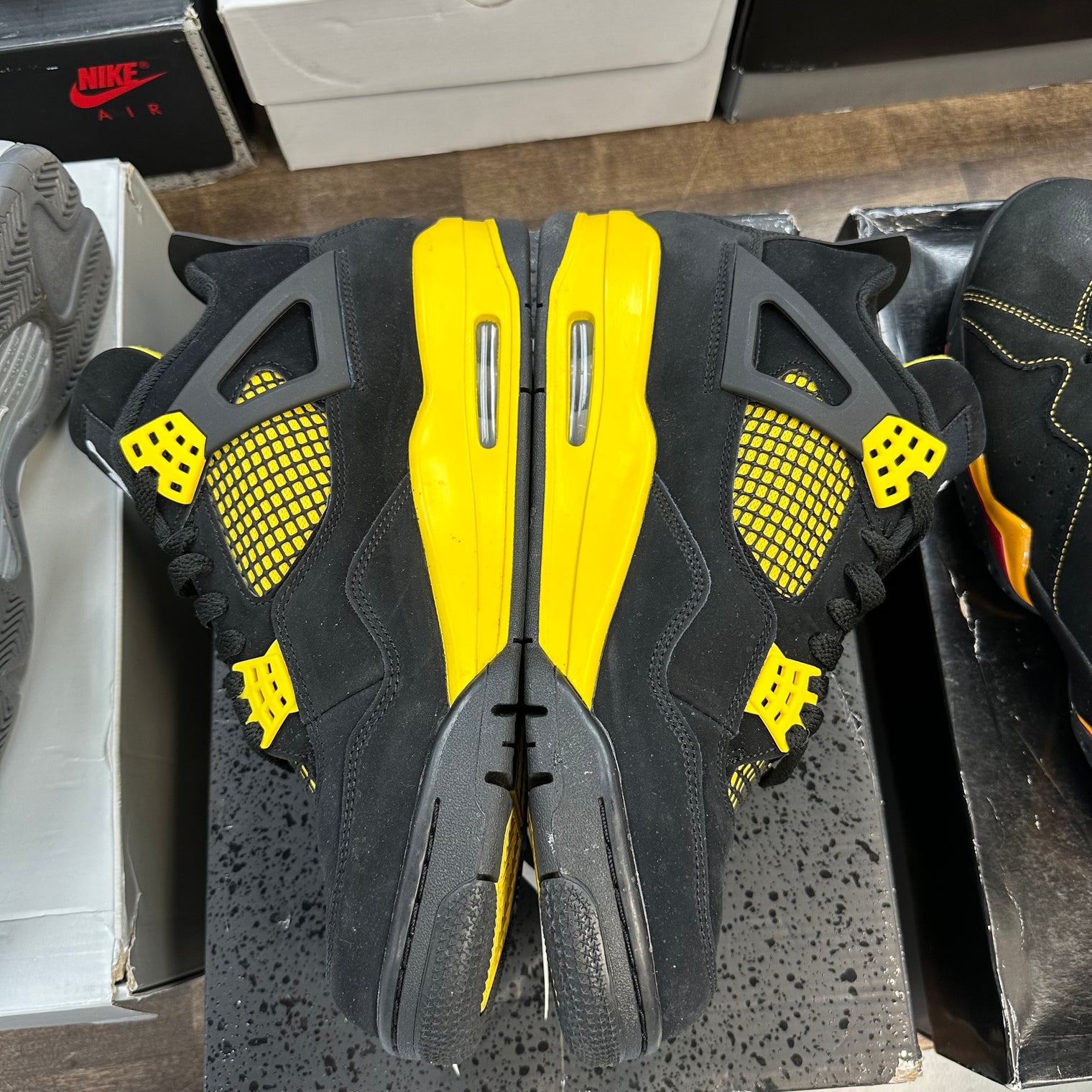 Yellow Thunder Jordan 4 Retro (USED)