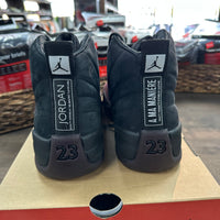 A Ma Maniere Black Jordan 12 Retro (W) (USED)