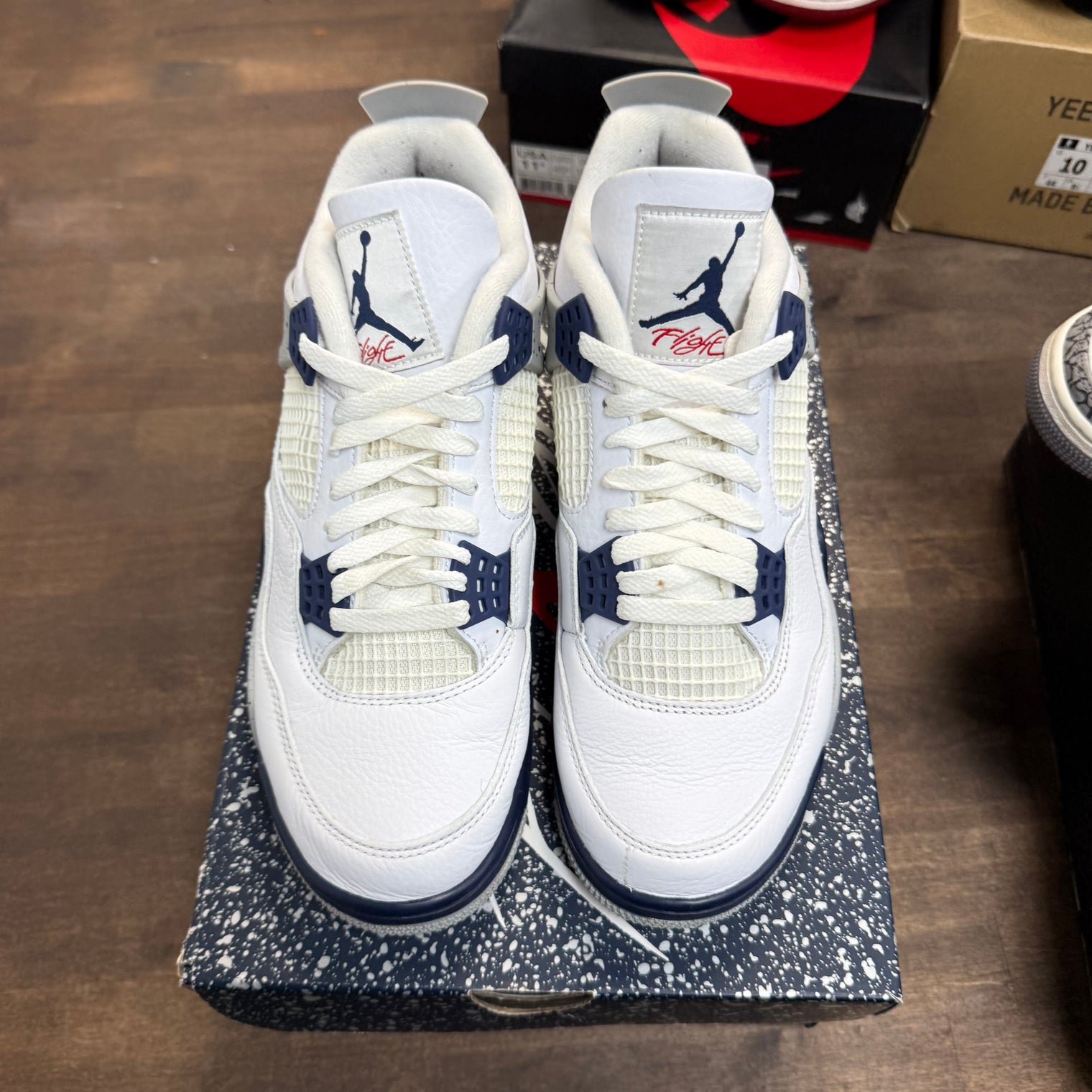 Midnight Navy Jordan 4 Retro (USED)