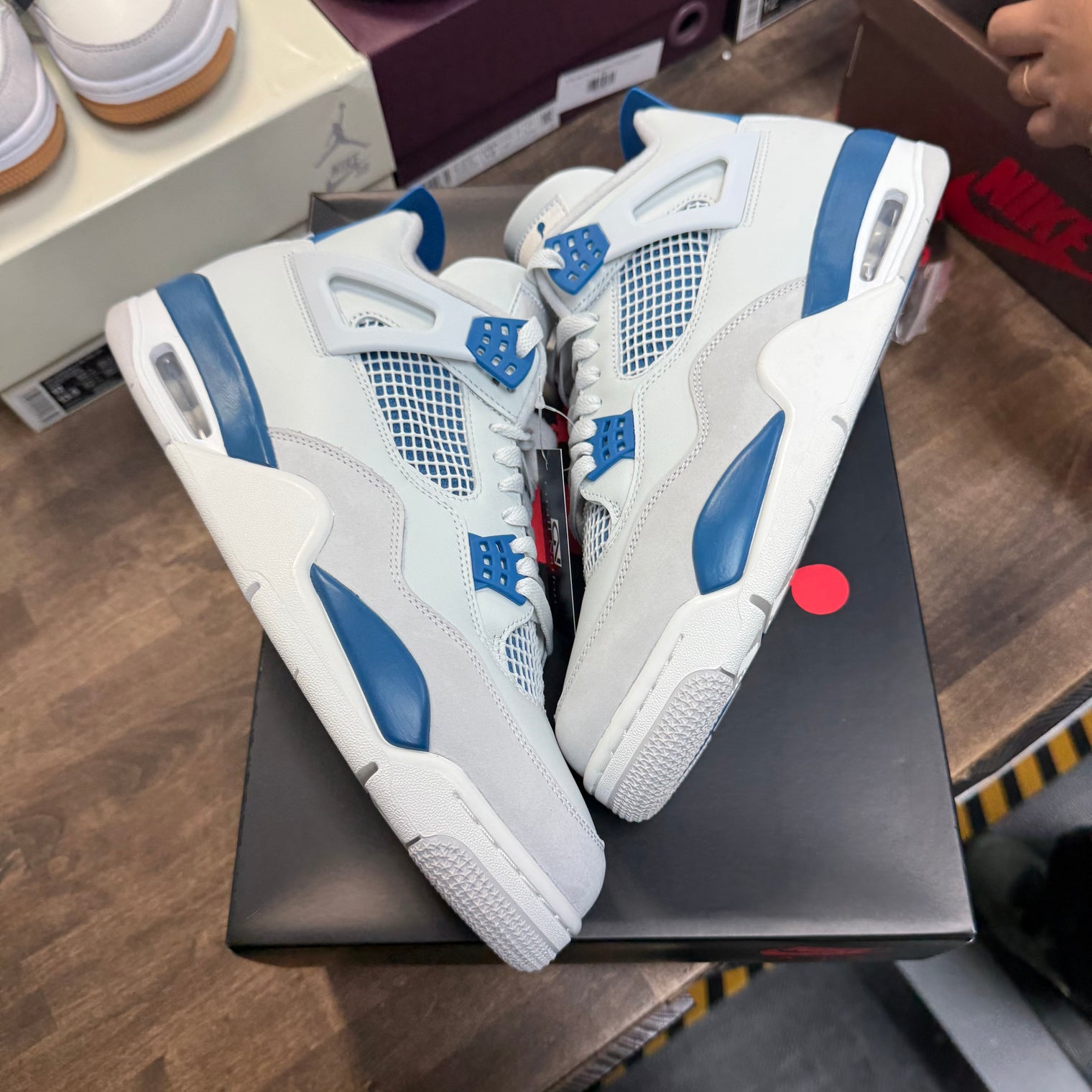 Military Blue Jordan 4 Retro (USED)