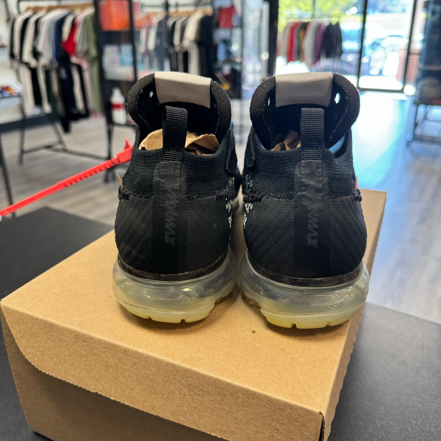 Off-White Nike Vapormax Black (Used, no box)