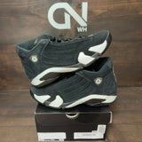 Jordan 14 Retro Black White Size 10.5 (Pre-Owned) - Image 1