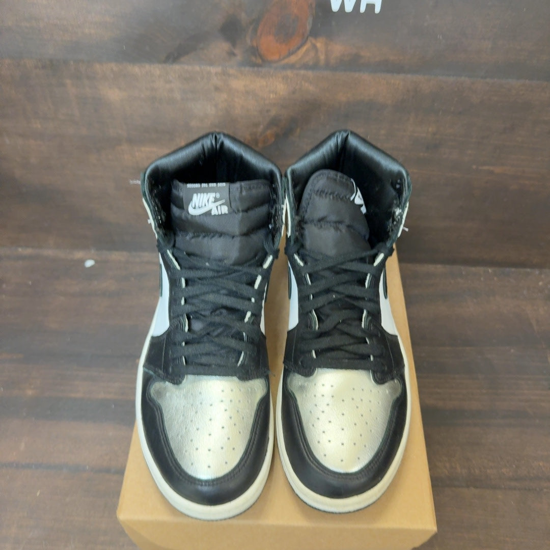 Jordan 1 Retro High Silver Toe (Women's) Size 10W (Pre-Owned) - Image 3