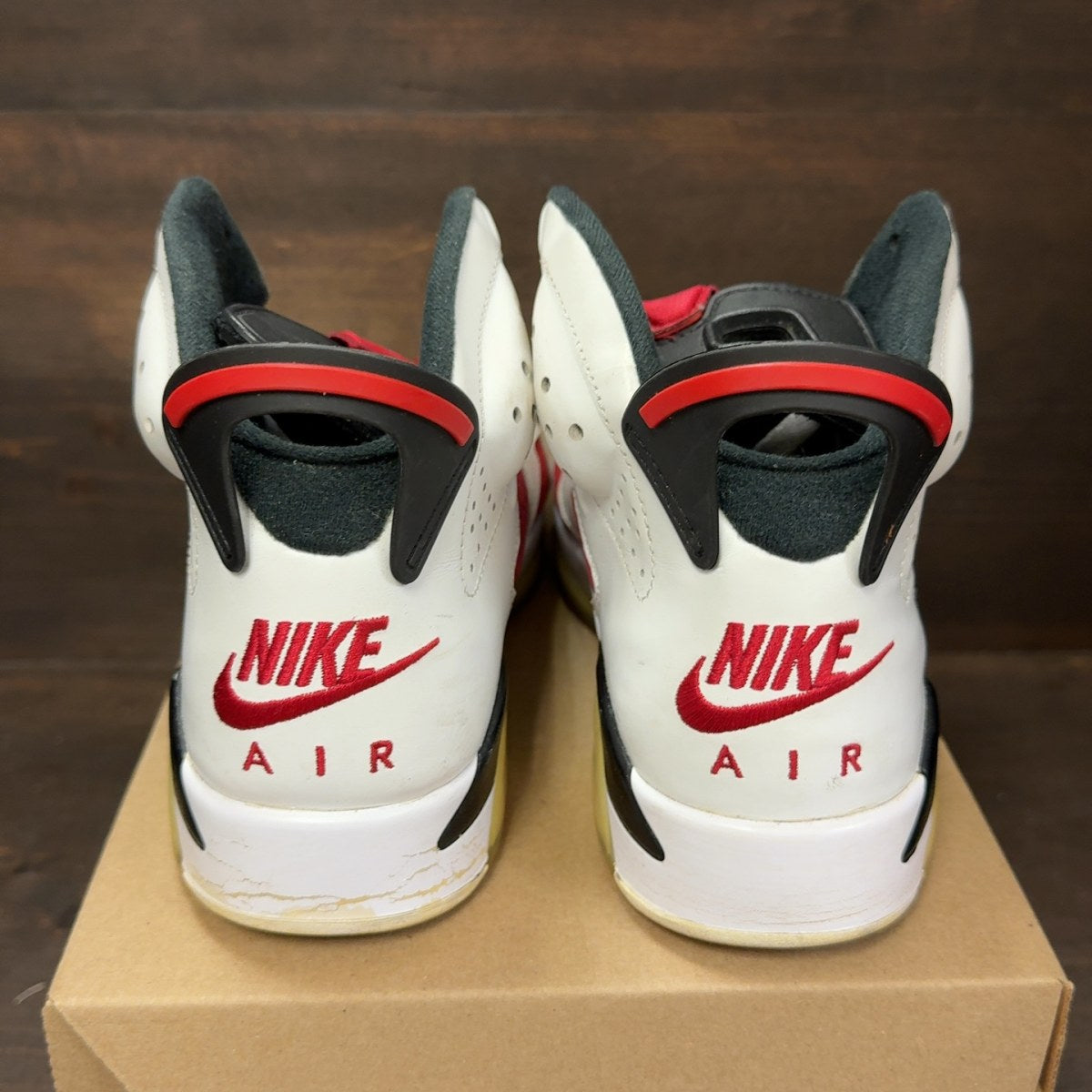 Jordan 6 Retro Carmine (2021) Size 8 (Pre-Owned) - Image 5