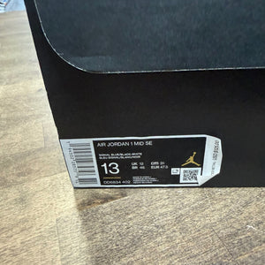 Jordan 1 Mid Signal Blue Size 13 (Pre-Owned) - Image 6
