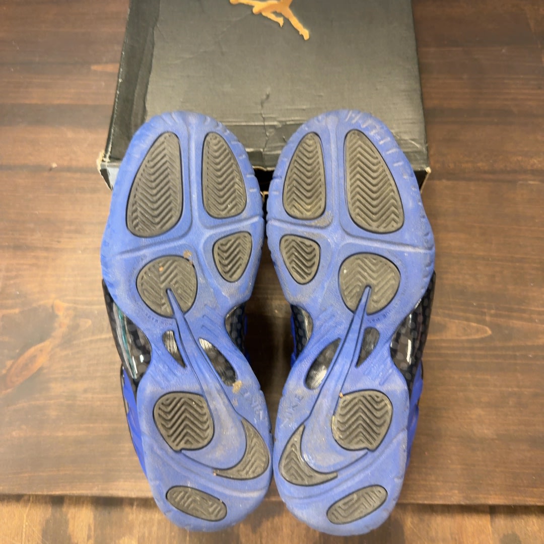 Nike Air Foamposite Pro Hyper Cobalt (GS) Size 5Y (Pre-Owned) - Image 7