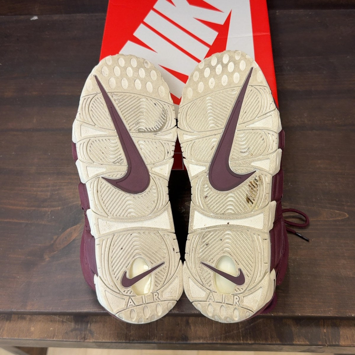 Nike Air More Uptempo Night Maroon - Image 8