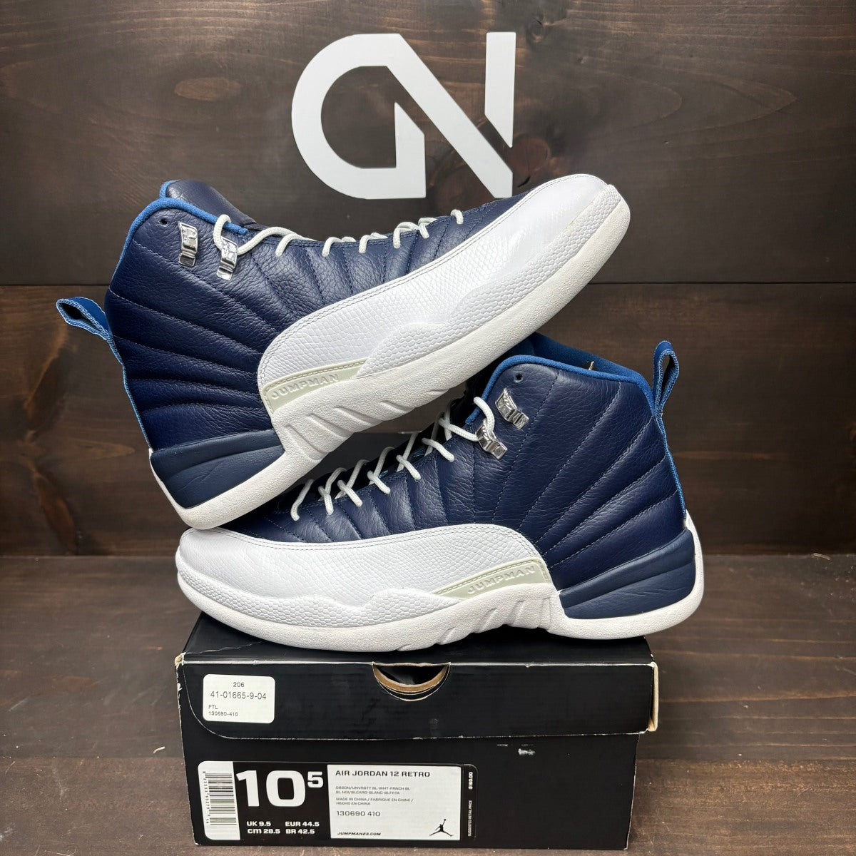Jordan 12 Retro Obsidian (2012) - Image 1