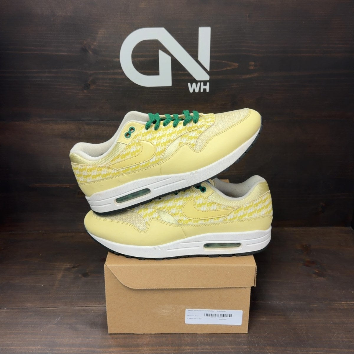 Nike Air Max 1 Lemonade (2020) Size 11 (Pre-Owned) - Image 1