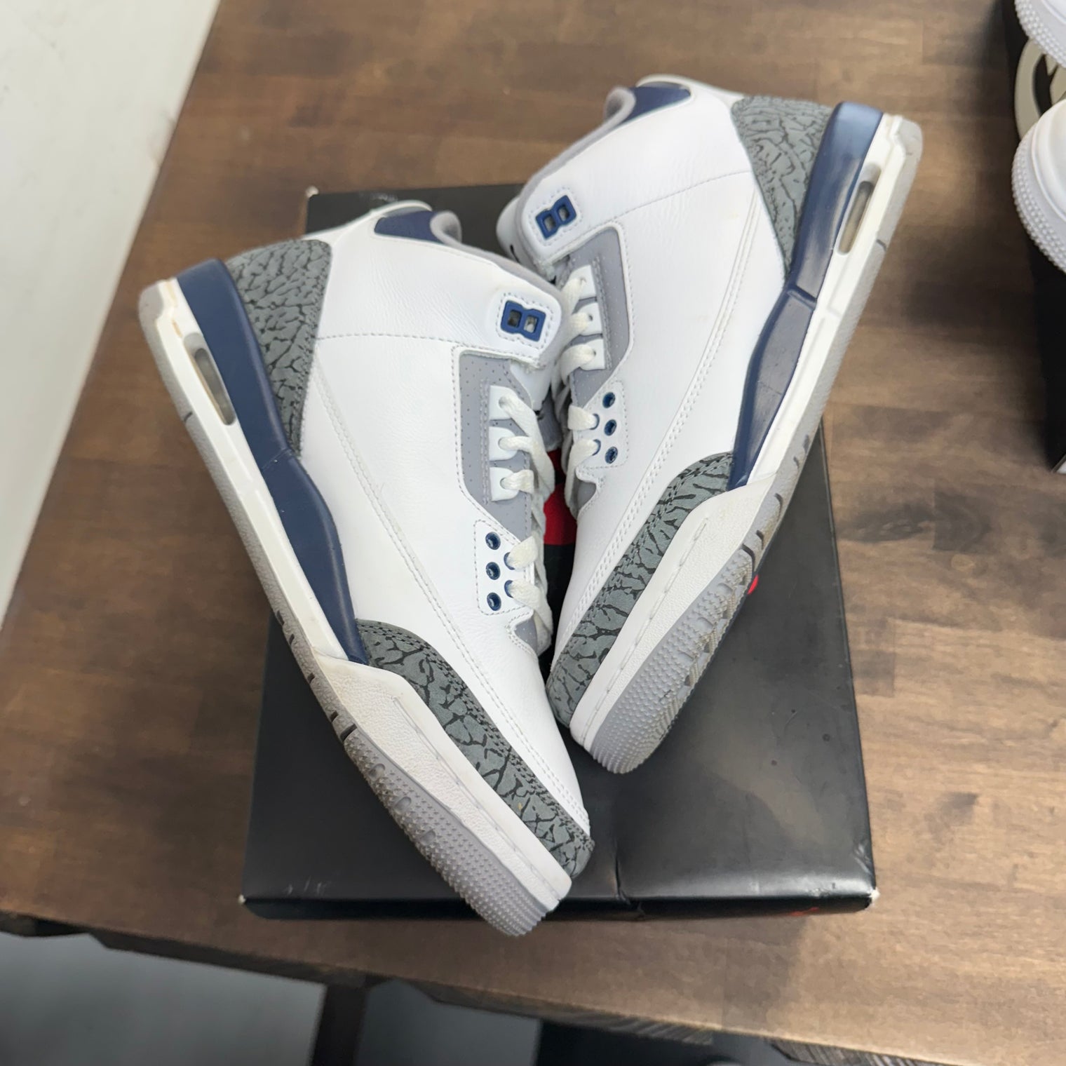 Midnight Navy Jordan 3 Retro (GS) (USED)