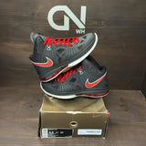 Nike LeBron 8 P.S. 'Black Red White' Size 8.5 (Pre-Owned) - front