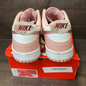 Nike Dunk Low Pink Velvet (GS) Size 6Y (Pre-Owned) - Image 4