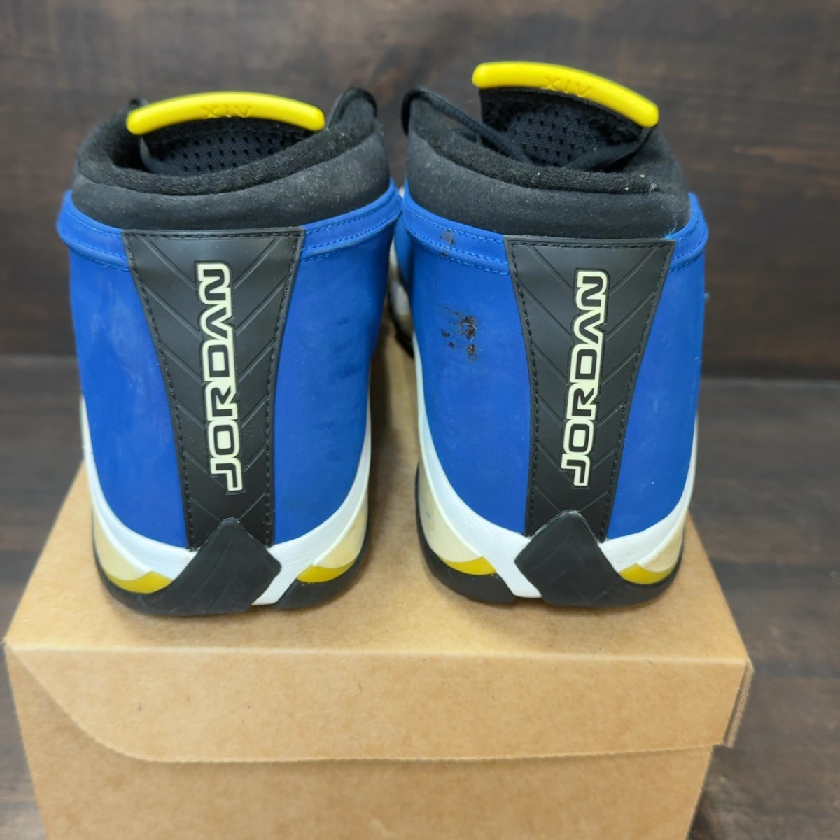 Jordan 14 Retro Low Laney (2015) Size 14 (Pre-Owned) - Image 5