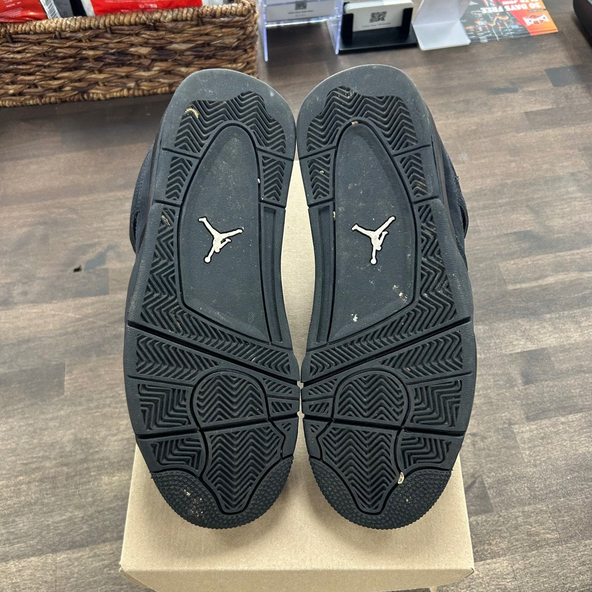 Jordan 4 Retro Black Cat (2020) Size 9.5 (Pre-Owned) - Image 5
