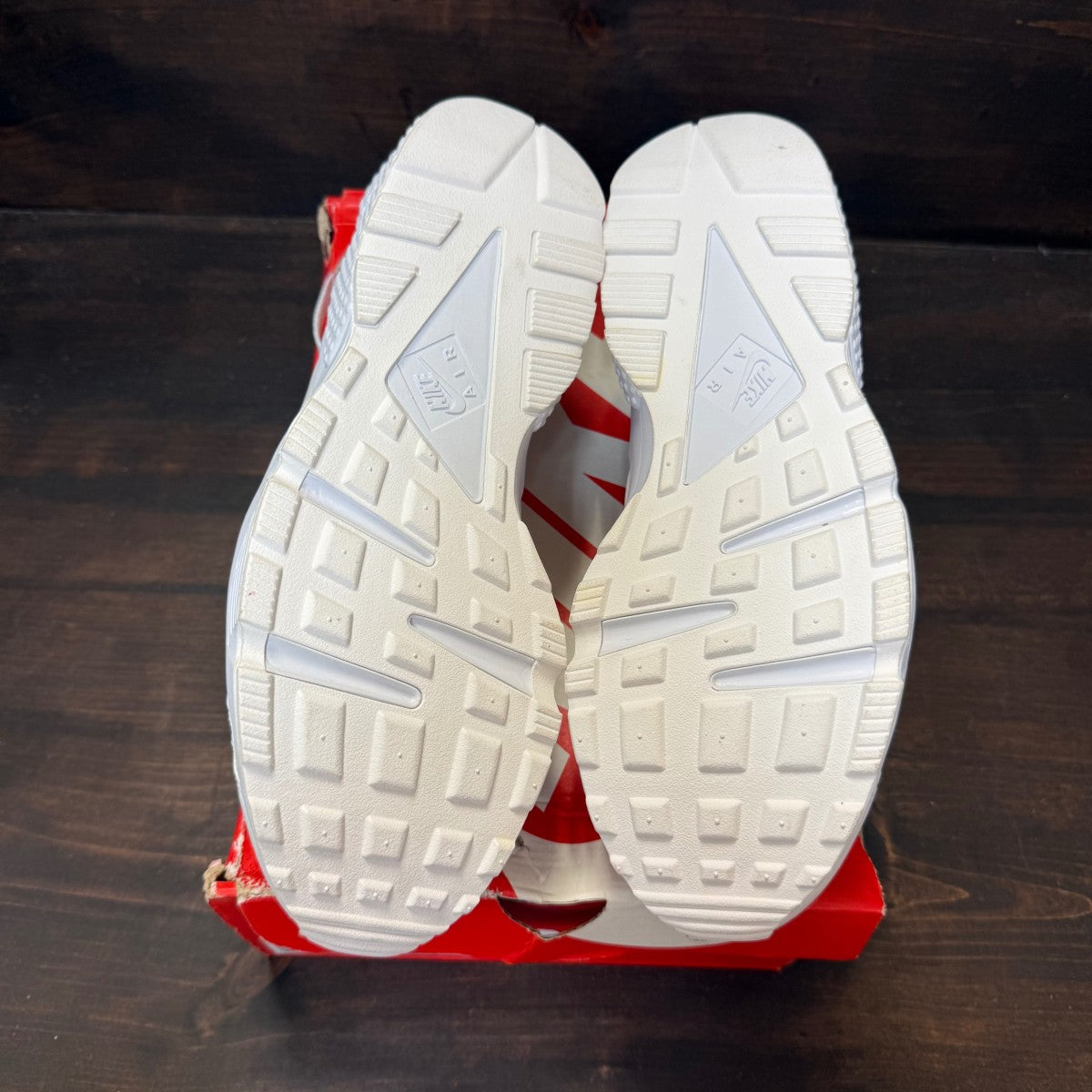 Nike Air Huarache White Platinum - Image 6